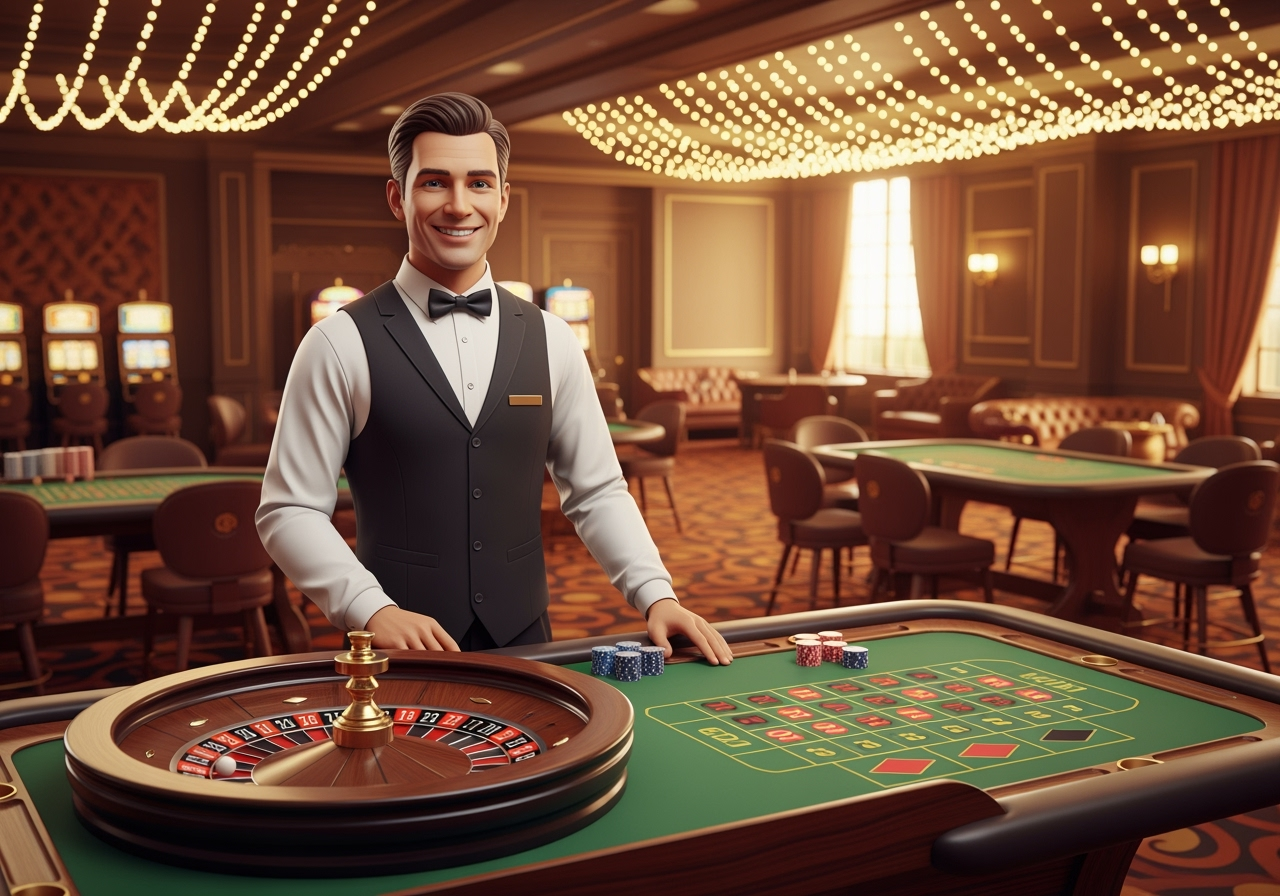 Player enjoying a fun reel-style game